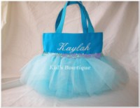 Princess Tutu Bag - ItemPTB4 Blue Bag Blue Tutu Blue Sequins